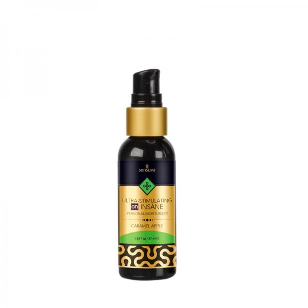 Sensuva Ultra Stimulating On Insane Moisturizer Caramel Apple 1.93oz - happyshop365247
