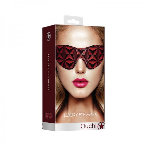 Luxury Eye Mask - Burgundy - happyshop365247