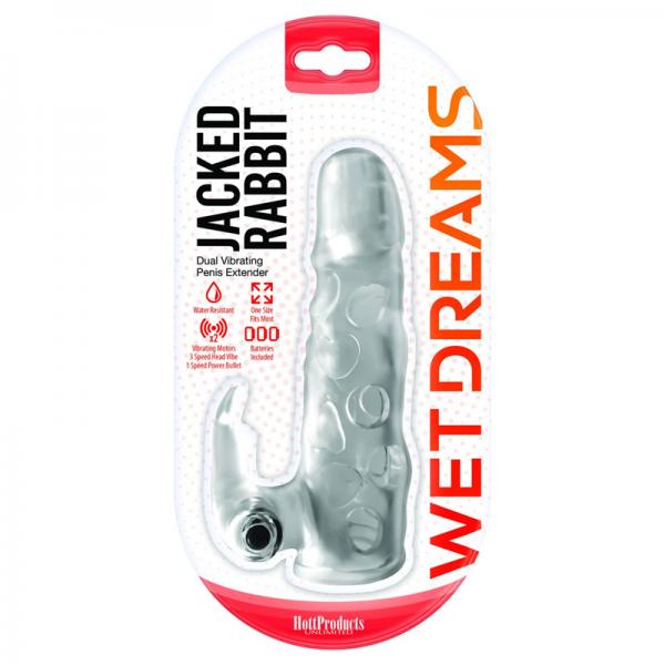 Wet Dreams Jacked Rabbit Extension Sleeve, Power Bullet - happyshop365247