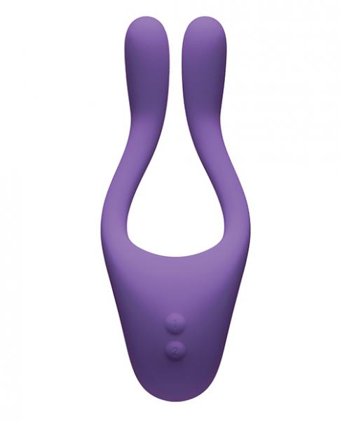 Tryst V2 Bendable Multi Erogenous Zone Massager With Remote Purple - happyshop365247