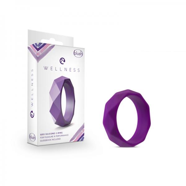 Wellness - Geo C Ring - Purple - happyshop365247