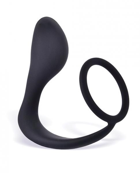 P-Zone Ring Prostate Massager & Cock Ring Black - happyshop365247