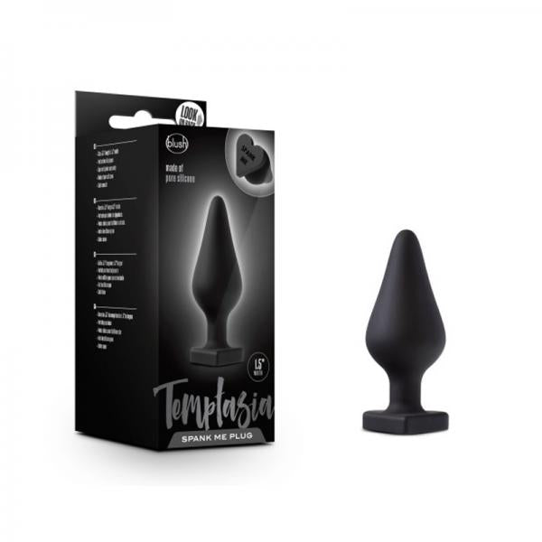 Temptasia Spank Me Butt Plug Black - happyshop365247