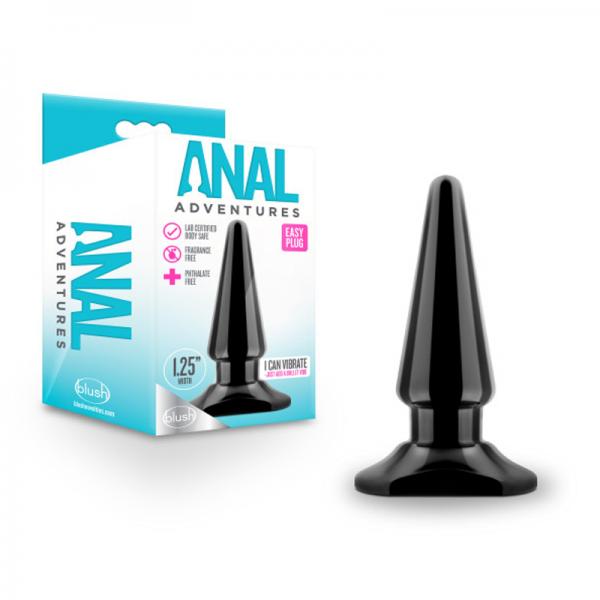 Anal Adventures Easy Plug Black - happyshop365247