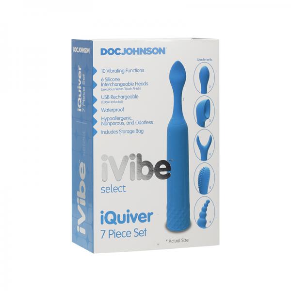 Ivibe Select - Iquiver - 7 Piece Set Periwinkle Blue - happyshop365247