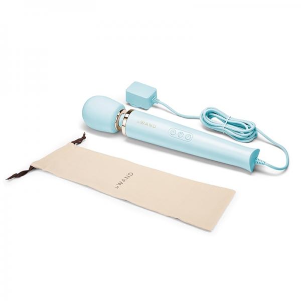 Le Wand Powerful Plug-in Vibrating Massager Sky Blue - happyshop365247