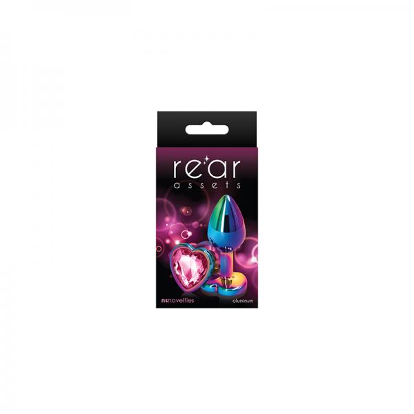 Rear Assets Mulitcolor Heart Small Pink - happyshop365247