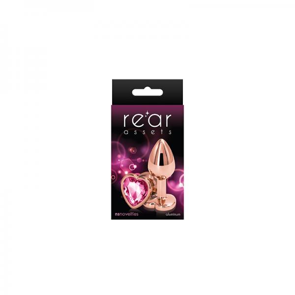 Rear Assets Rose Gold Heart Small Pink - happyshop365247