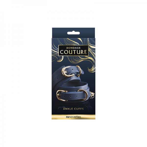 Bondage Couture Ankle Cuff Blue - happyshop365247