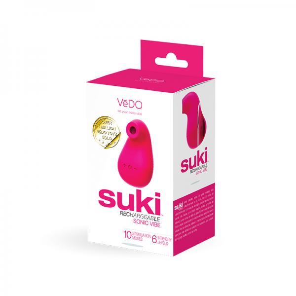 Suki Rechargeable Sonic Vibe Foxy Pink - happyshop365247