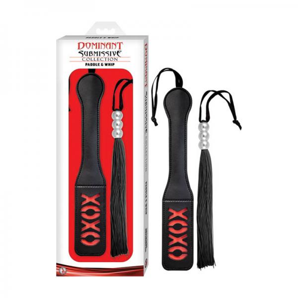 Dominant Submissive Collection Paddle & Whip - happyshop365247