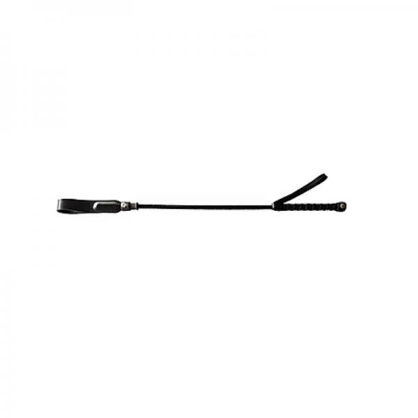 Short Riding Crop Slim Tip (20in) - Black - happyshop365247