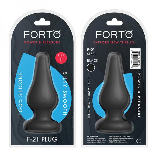 Forto F-21: Tear Drop Large Black - happyshop365247