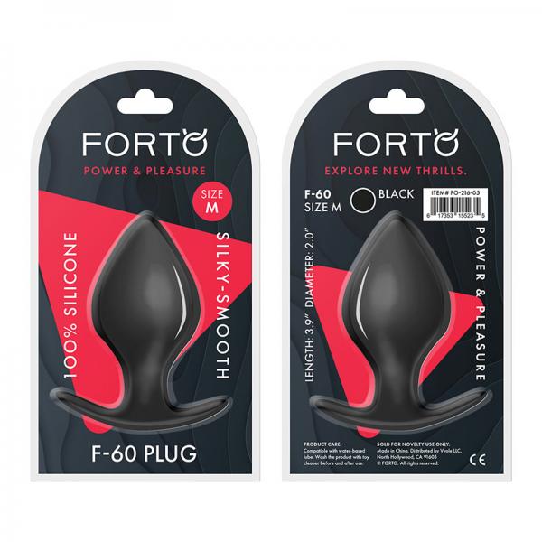 Forto F-60: Spade Med Black - happyshop365247