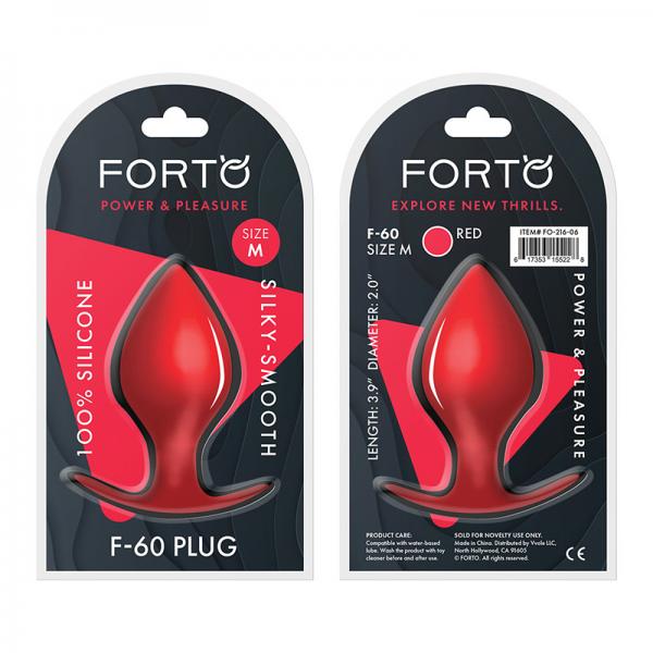 Forto F-60: Spade Med Red - happyshop365247