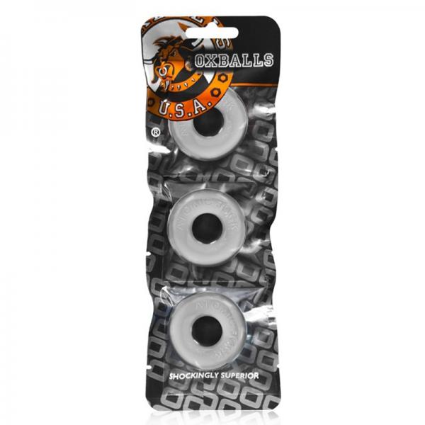 Oxballs Ringer 3-pack Of Do-nut-1 Small Clear - happyshop365247