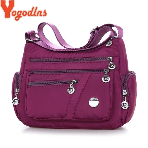 Yogodlns Oxford Waterproof Shoulder Bag Women - happyshop365247