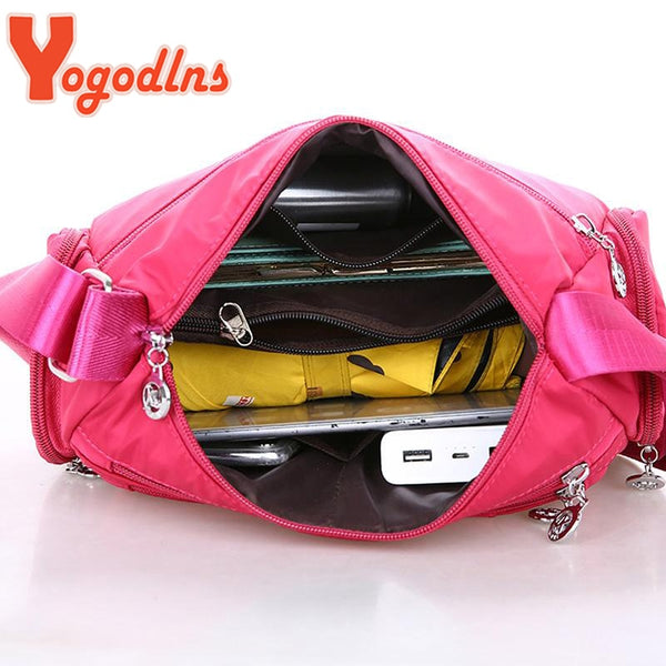 Yogodlns Oxford Waterproof Shoulder Bag Women - happyshop365247