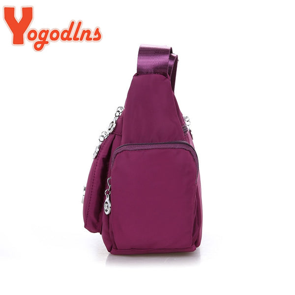 Yogodlns Oxford Waterproof Shoulder Bag Women - happyshop365247