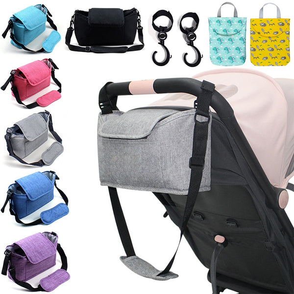 Stroller Bag Pram Stroller Organizer Baby Stroller Accessories - happyshop365247