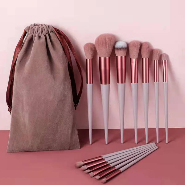13Pcs Makeup Brush Set, Cosmetic Beauty Tools - happyshop365247