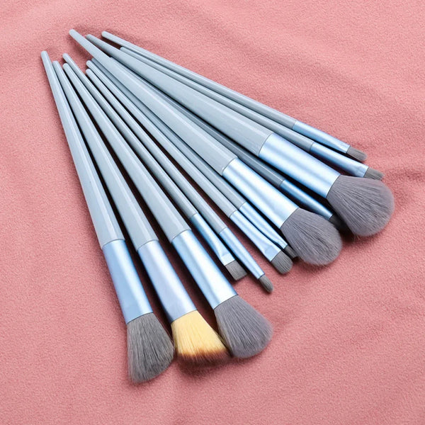 13Pcs Makeup Brush Set, Cosmetic Beauty Tools - happyshop365247