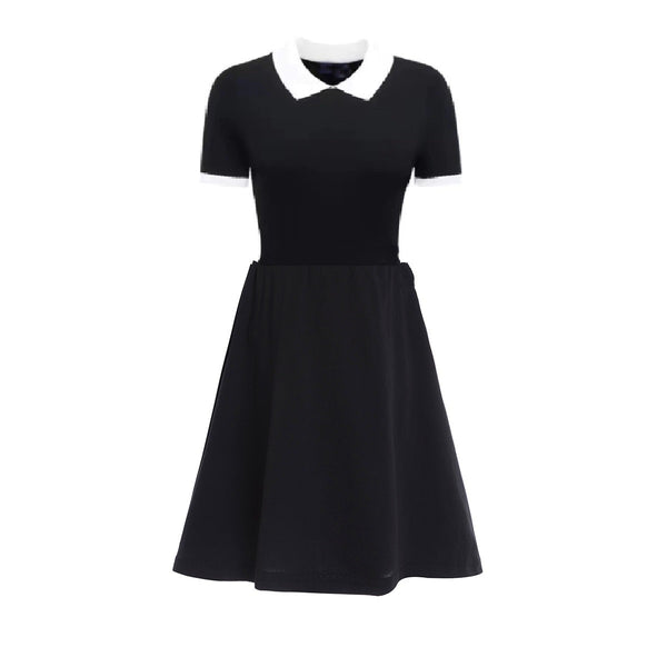 Wednesday Addams Girls Black tulle dress, cosplay trendy - happyshop365247