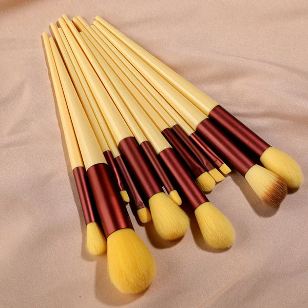 13Pcs Makeup Brush Set, Cosmetic Beauty Tools - happyshop365247