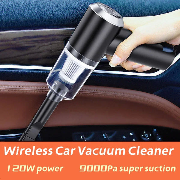 Portable Wet and Dry Car Vacuum Cleaner for Home Appliance 120W Power - happyshop365247