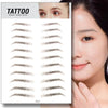 Magic 4D Hair-like Eyebrow Tattoo Sticker False Eyebrows 7 Day Long Lasting Super Waterproof Makeup Eye Brow Stickers Cosmetics