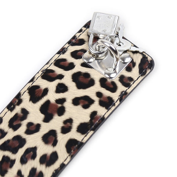 Neck Cover Leopard Binding Sexy Suit European And American Adult Products