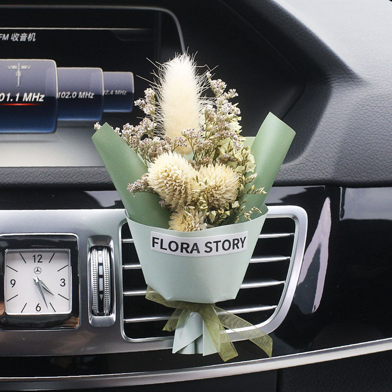 Dried Flower Car Air Outlet Air Conditioner Perfume Aromatherapy Pieces