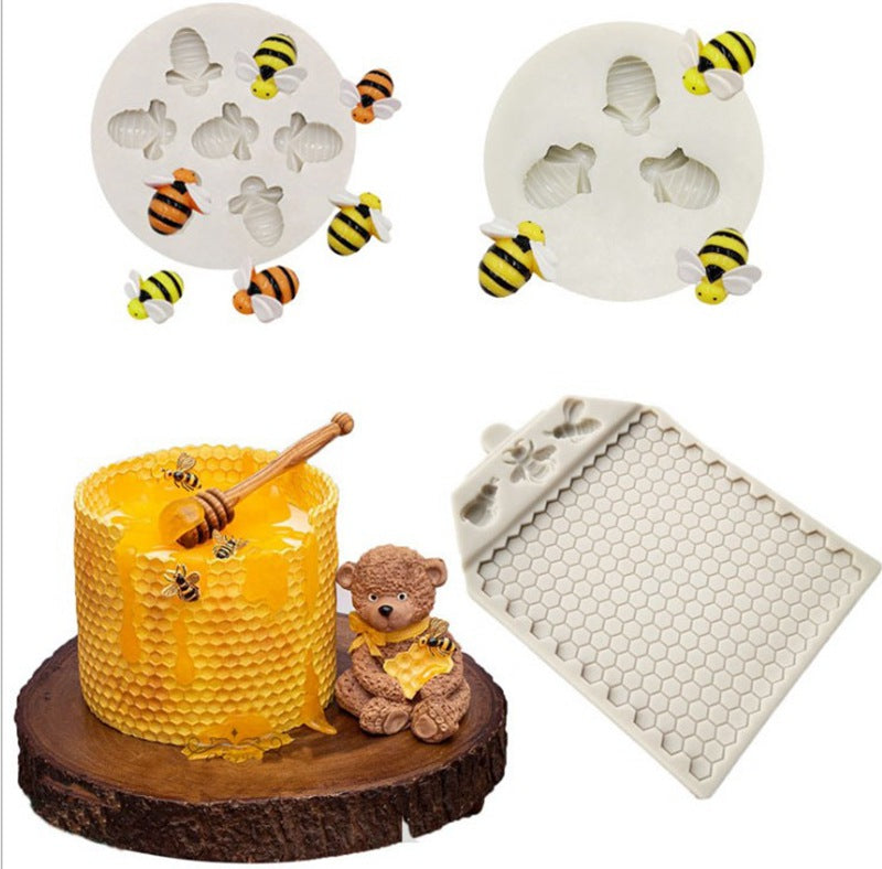 Little Bee Silicone Mould Fondant DIY Baking Tool