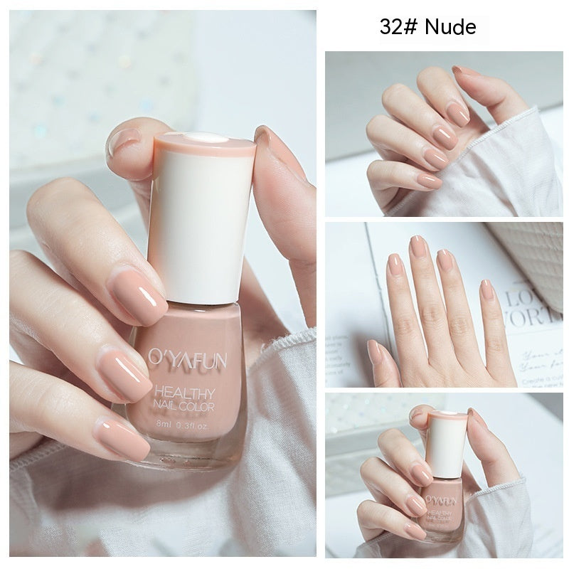 Nail Polish New Water-based Long-lasting Quick-drying Transparent - happyshop365247