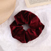 Flannel Hair Tie Hair Rope Amazon Velvet Fashion Ponytail Hair Accessories - happyshop365247