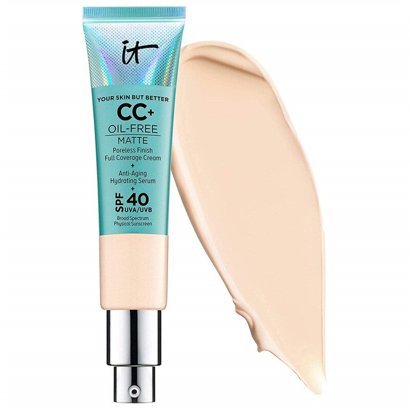 Face Concealer It Cosmetics Matte Oil-Control Cream Makeup Base Full Cover Dark Circle Eyes SPF 40 Brighten Skin CC+ Cream - happyshop365247