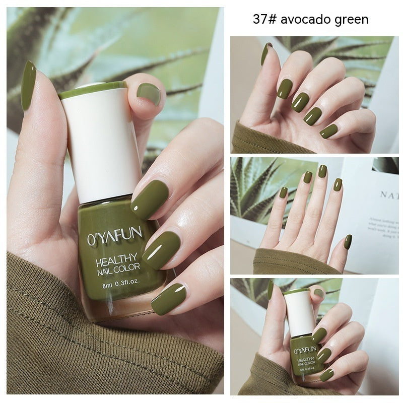 Nail Polish New Water-based Long-lasting Quick-drying Transparent - happyshop365247