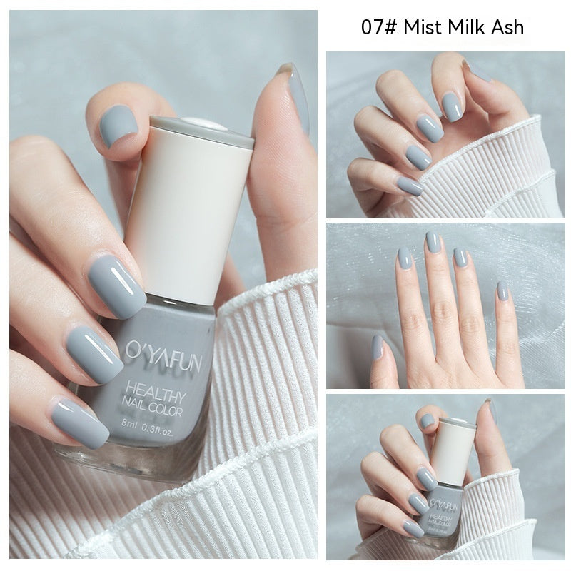 Nail Polish New Water-based Long-lasting Quick-drying Transparent - happyshop365247