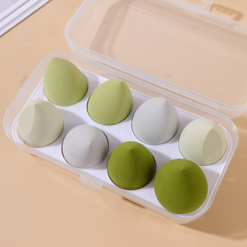 Cosmetic Egg Powder Puff Cushion Super Soft Smear-proof Beauty Blender Studio Sponge Egg - happyshop365247