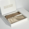 Bright Version Silk Pillowcase Eye Mask Hair Ring Three-piece Set 22 M Gift Box Set