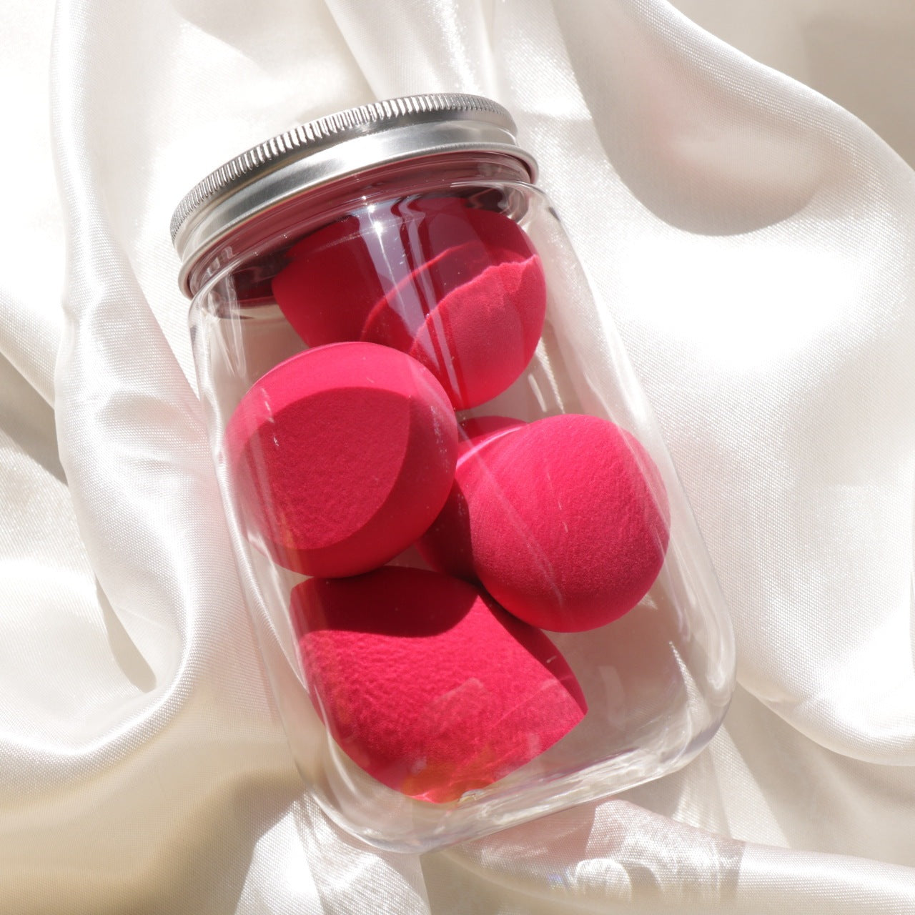 Canned Powder Puff Beauty Egg Box Makeup Sponge Set - happyshop365247