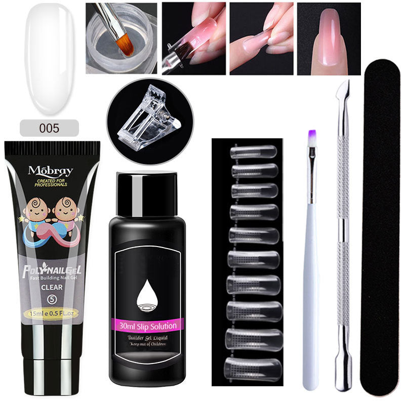 7-Piece Nail Art Crystal Extender Set - happyshop365247