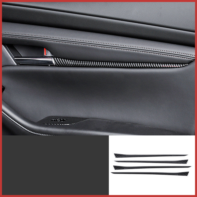 Mazda 3 Angkesaila modified interior carbon fiber decoration