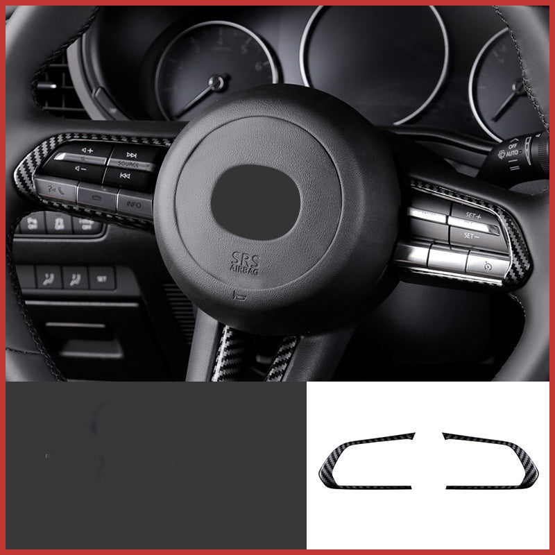 Mazda 3 Angkesaila modified interior carbon fiber decoration