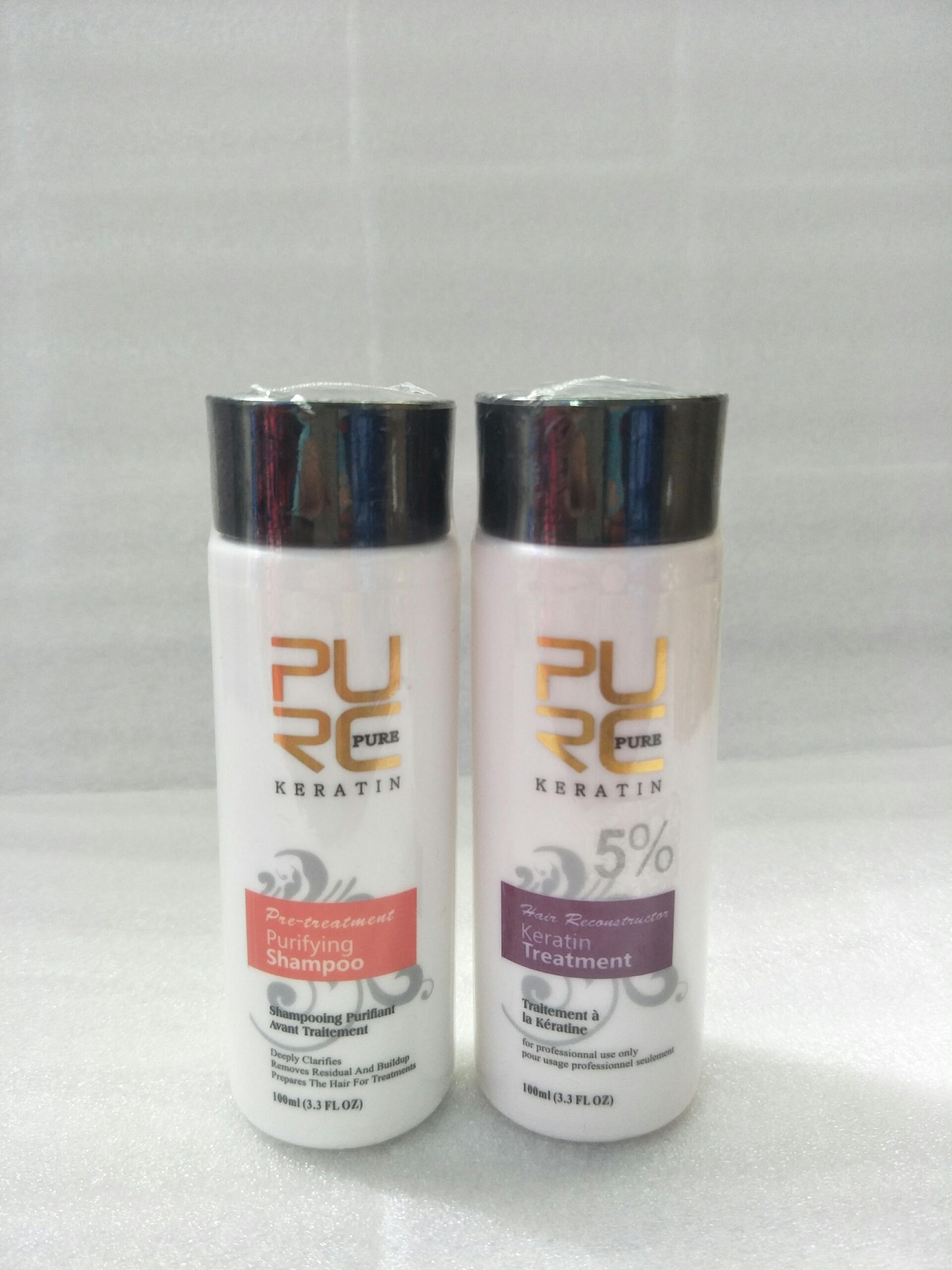 PURC Straightening Hair Repair And Straighten Damage Hair Products Brazilian Keratin Treatment Purifying Shampoo - happyshop365247