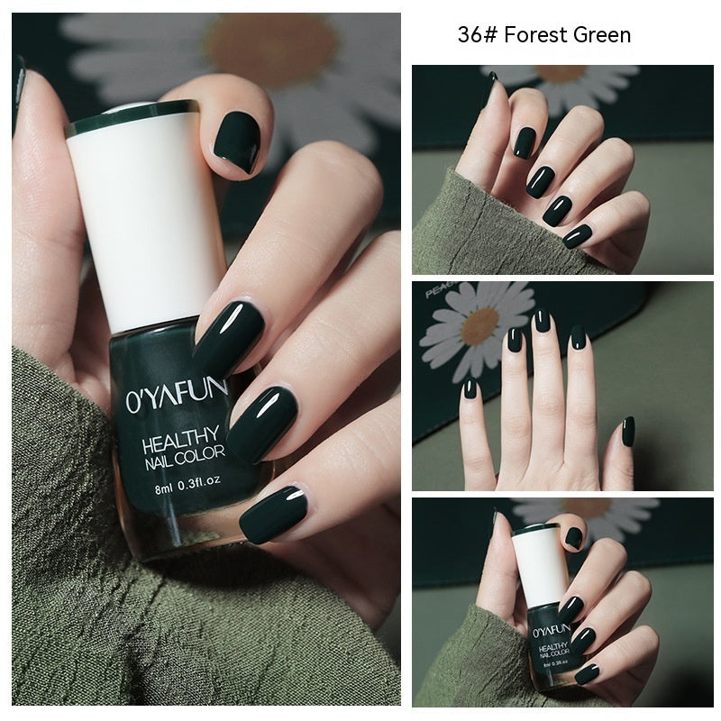 Nail Polish New Water-based Long-lasting Quick-drying Transparent - happyshop365247