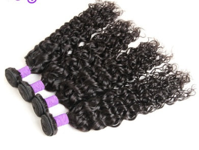 Wigs real hair India hair ladies water wave hair hair - happyshop365247