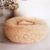 Round Long Hairy Autumn And Winter Nest Pad Cat Mattress - happyshop365247
