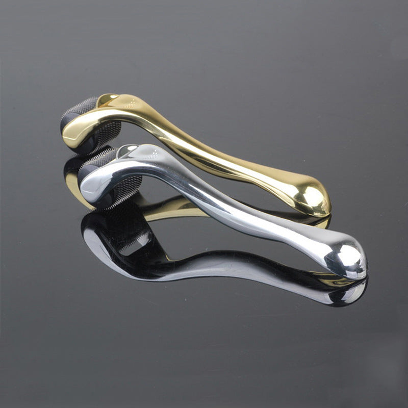 540 Roller Gold Handle Titanium Stainless Steel Import Beauty Instrument Pack - happyshop365247
