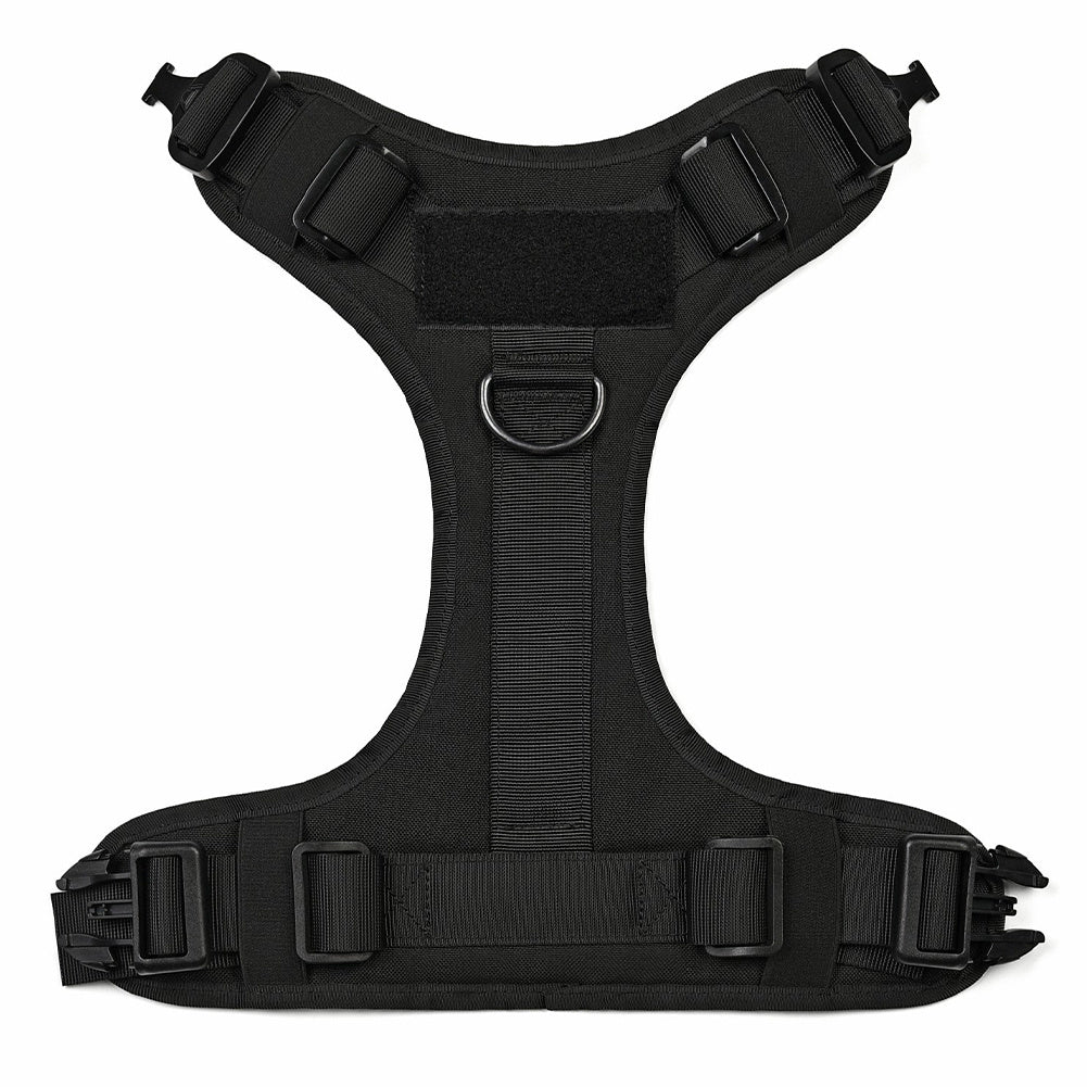 Military Tactical Dog Harness German Shepherd Adjustable Pet Dog Back - happyshop365247
